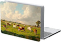 Compatible with MacBook Air 13.3 13.6 Inch Case 2022 2021 2020 2019 Plastic Hard Shell Case Cover,13.3 Pro(A1706/A1708/A1989/A2159/A2289/A2338), Cows and Sheep