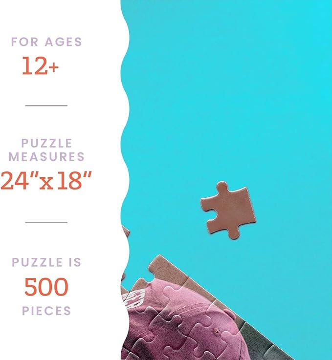 Photo Personalized Puzzle for Mother's Day - 500 Piece - I See Me! (Horizontal/Landscape)