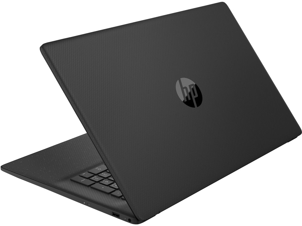HP 17.3" Business Laptop, 16GB RAM 256GB SSD, 10-Core Intel Core i5 Processor, Intel Xe Graphics, Copilot AI, Windows 11 Pro, Numeric Keypad, PLUSERA Earphones & 8-in-1 Hub Included, Jet Black