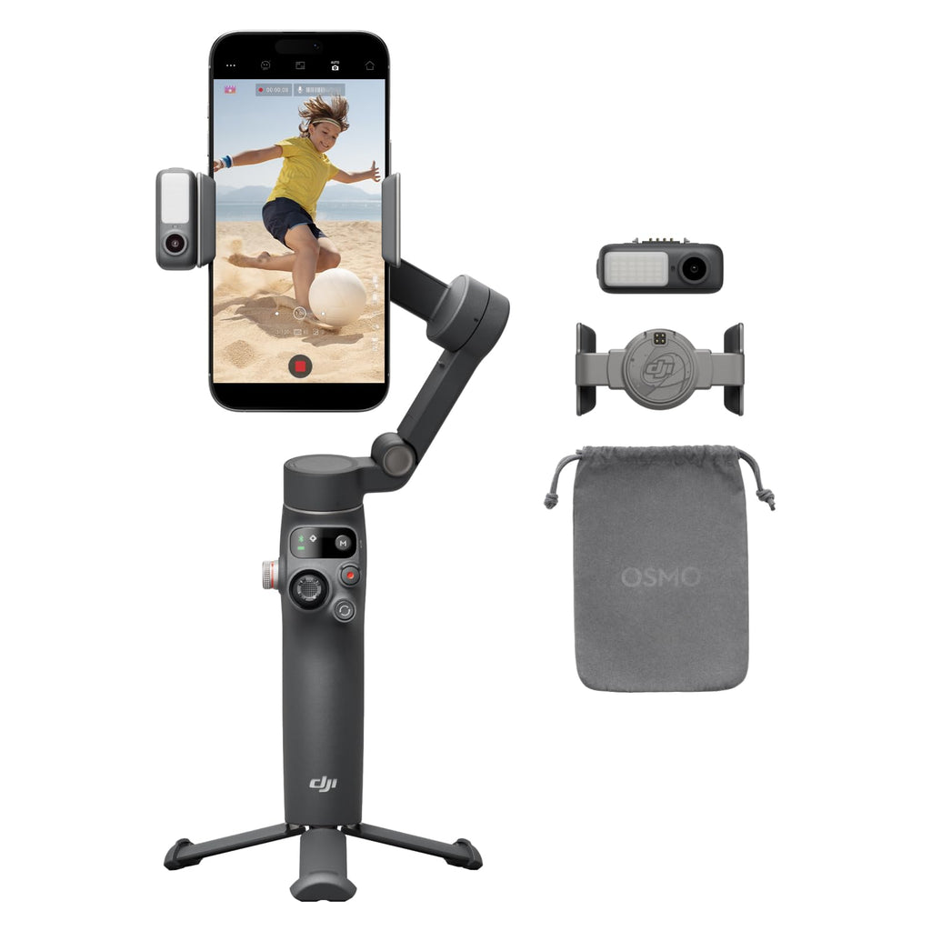 DJI Osmo Mobile 7P Gimbal Stabilizer for iPhone & Android, Native Tracking
