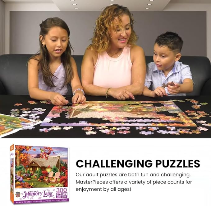 Masterpieces 300 Piece EZ Grip Jigsaw Puzzle - Country Park - 18"x24"