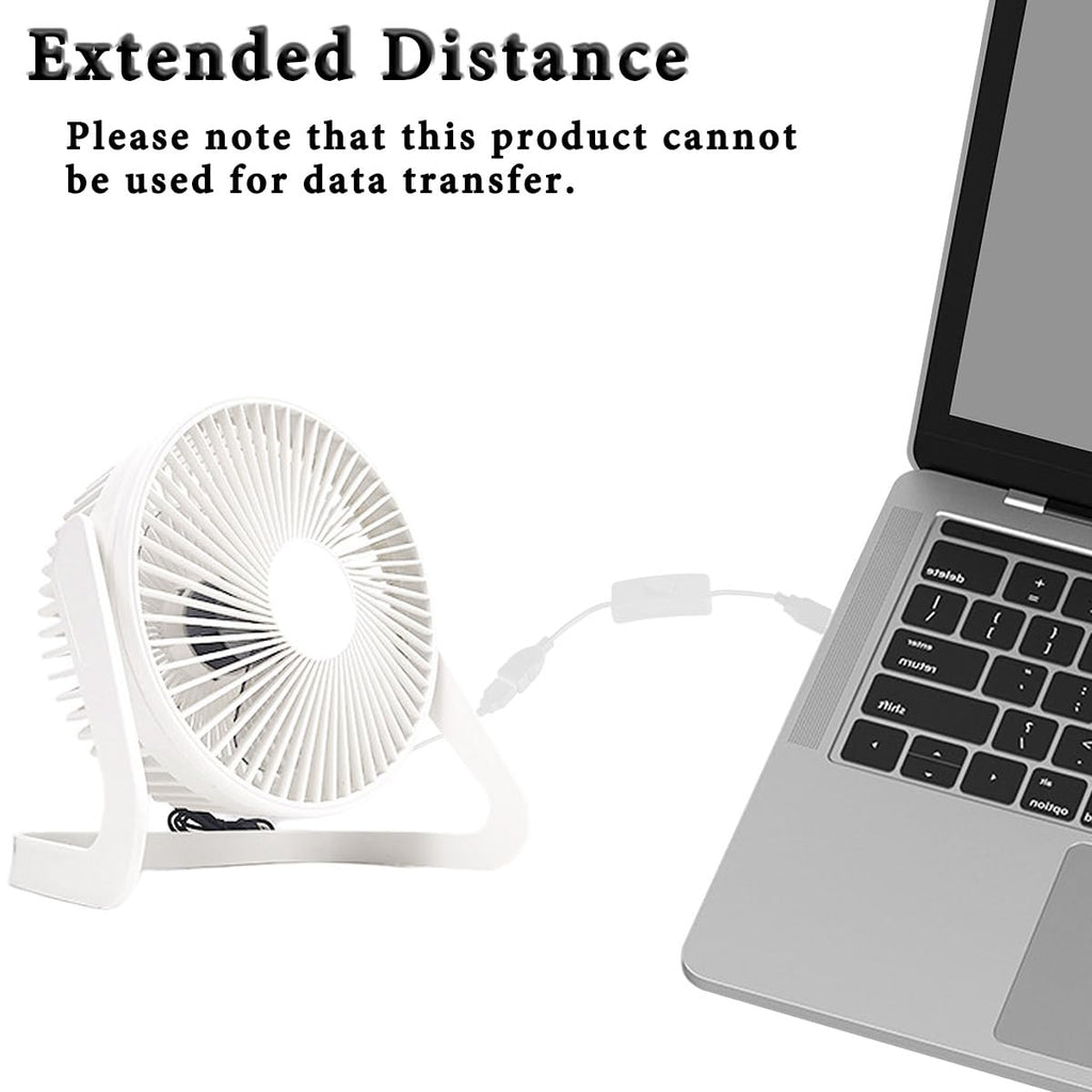 MKBKLLJY 4PCS USB Power Switch Cable USB 2.0 A Male to Female Extension Cord On/Off Adapter with Inline Rocker Switch with Cable Ties for Driving Recorder Small Desk Lamp LED Strip (White)