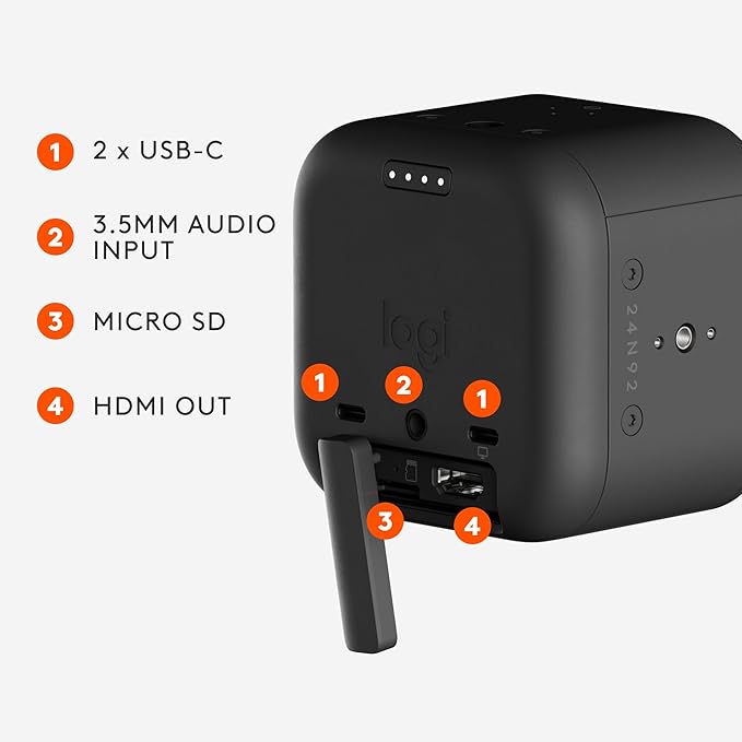 Logitech for Creators Mevo Core Wireless 4K Video Camera