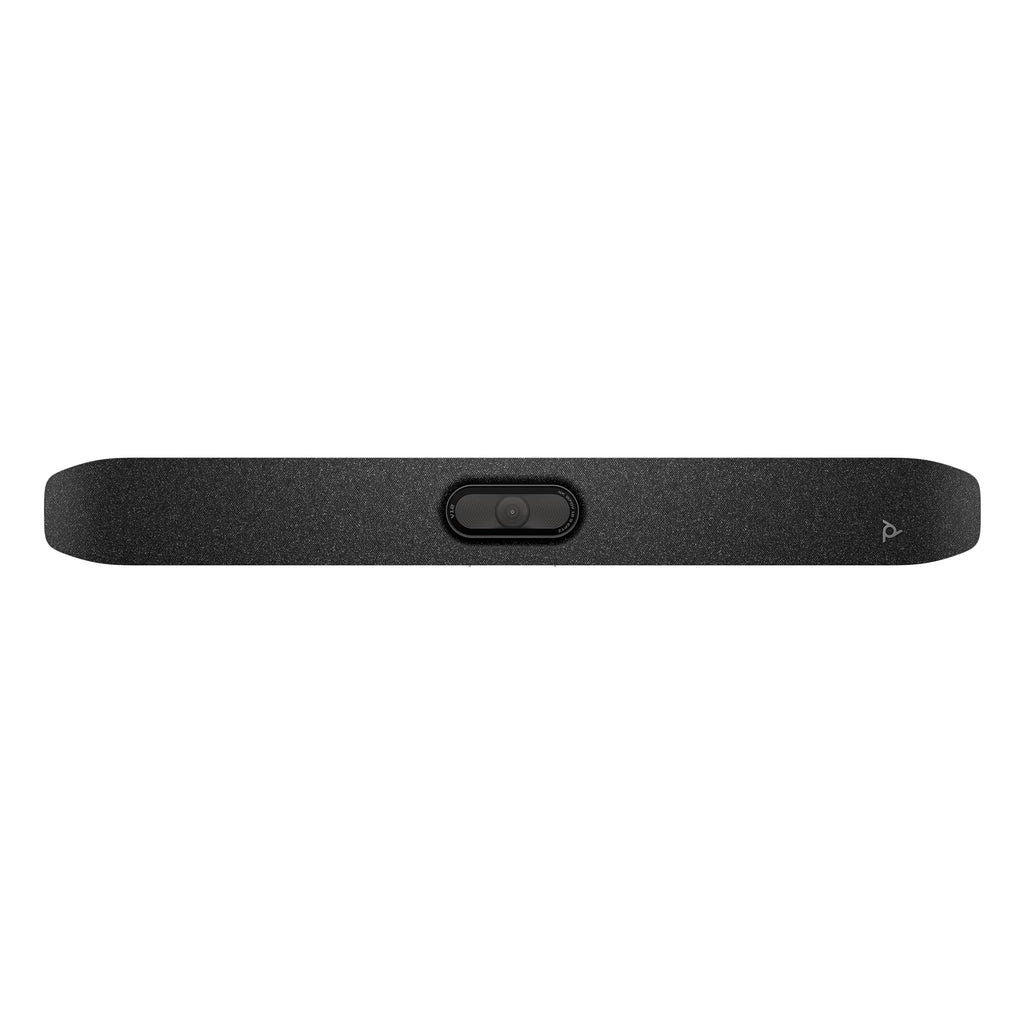 Poly Studio V12 – USB Video Bar for Small Rooms - 4K 20MP Camera, AI-Enhanced Audio, Noise Cancellation, Poly Lens Management - Microsoft Teams, Zoom & Google Meet Compatible - Thoughtfully Made