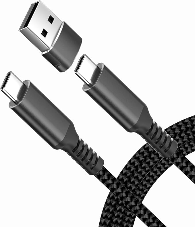 Elebase USB Type C to C 100W Car Charging Cable 6.6FT with A Adapter,Fast PD Charger Cord for iPhone 16 15 Pro Max Plus,Samsung Galaxy S23 S24, Play,MacBook Mac,iPad 9 10,Z Flip Fold 4 5,Ultra,A53 A54