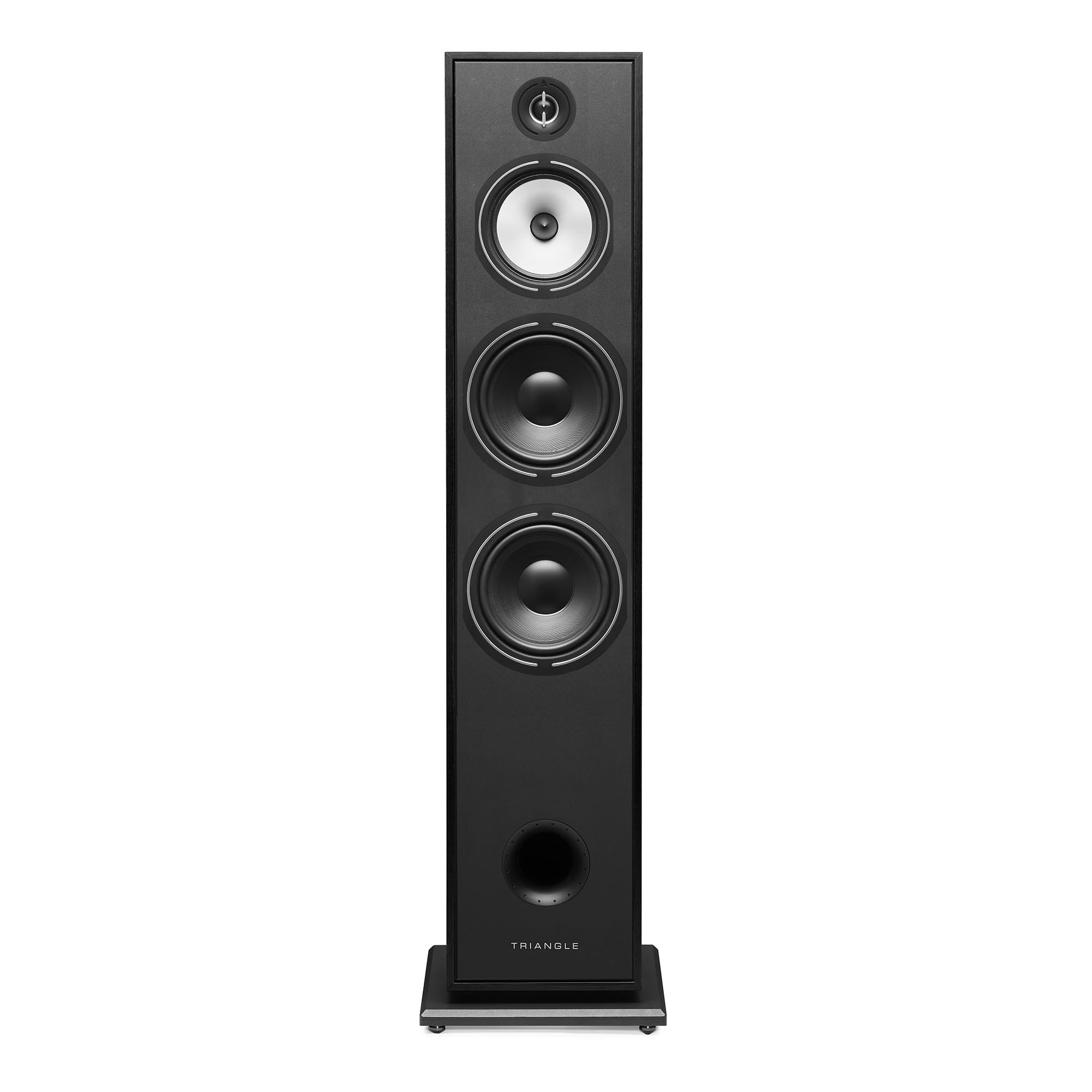 triangle Borea BR10 Tower Speaker (Each) – 3-Way Floorstanding Loudspeaker with Dual 8" Woofers, Deep Bass & Wide Soundstage – Premium Hi-Fi Audio – Black