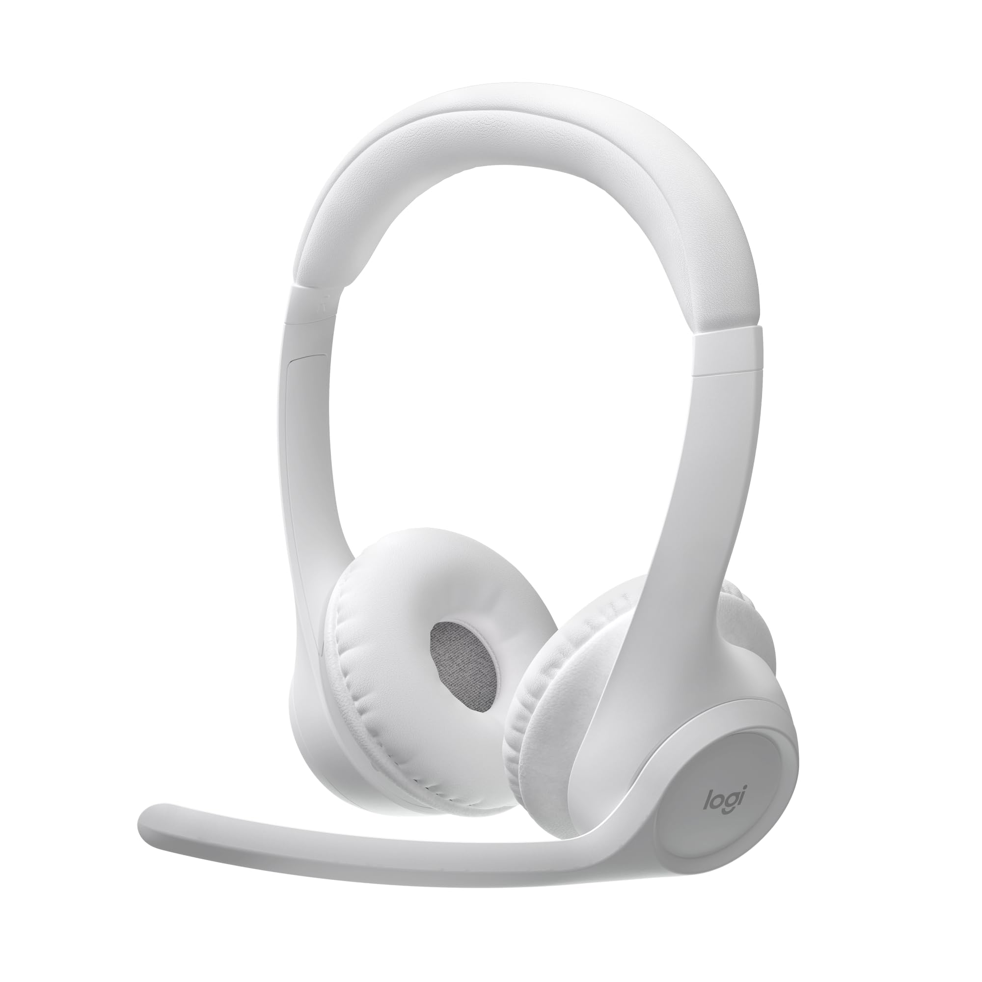 Logitech Zone 300 Wireless Bluetooth Headset Noise Canceling - Off-White