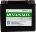 Interstate Batteries YTX20HL-BS 12V 18Ah Powersports Battery 270CCA High-Performance AGM Rechargeable Replacement for Motorcycles, ATVs, UTVs, Jet Skis, Snowmobiles (CITX20L-BS-PW)