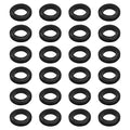24 Pcs Rubber Grommets, 5/8" Inside Diameter 3/4" Drill Hole Rubber Wire Grommets O Ring Grommets for Wire, Firewall, Cables, Plugs, Automotive(Black)