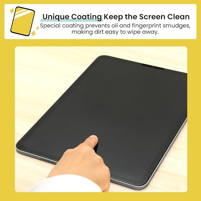 BELLEMOND Tempered Glass Screen Protector designed for iPad Pro 13" (M5, 2025/M4, 2024) - Ultra Clear「EZ Guide」Alignment Kit for Flawless Installation, 10H Hardness - Designed in Japan
