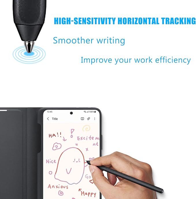 Universal Fit No Worn Out Fine Titanium Alloy Fine Pencil Nibs Compatible with BOOX Pen 2 Pro,iReader,IFLYTEK,Lamy AL-Star Digital Pen, Ballpoint Replacement Tips for eReader Digital Pen,2 Pcs