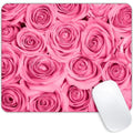 Pink Rose Mouse pad Customized Mousepad Non-Slip Rubber Base Mouse Pads for Computers Laptop Office Desk Accessories Mouse pad
