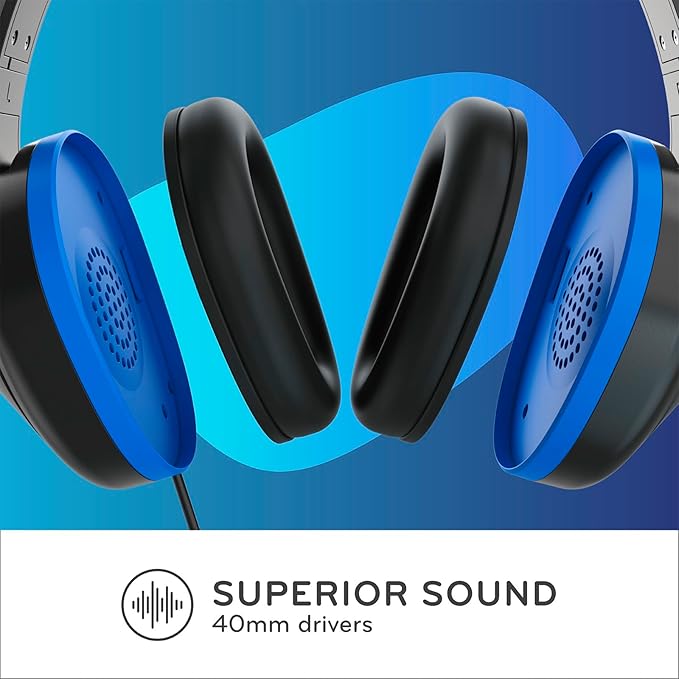 ThinkWrite Technologies TWT Audio REVO TW330, Premium Wired Over-Ear Headset with USB-C Plug, Noise Reducing Headset with Mic Boom