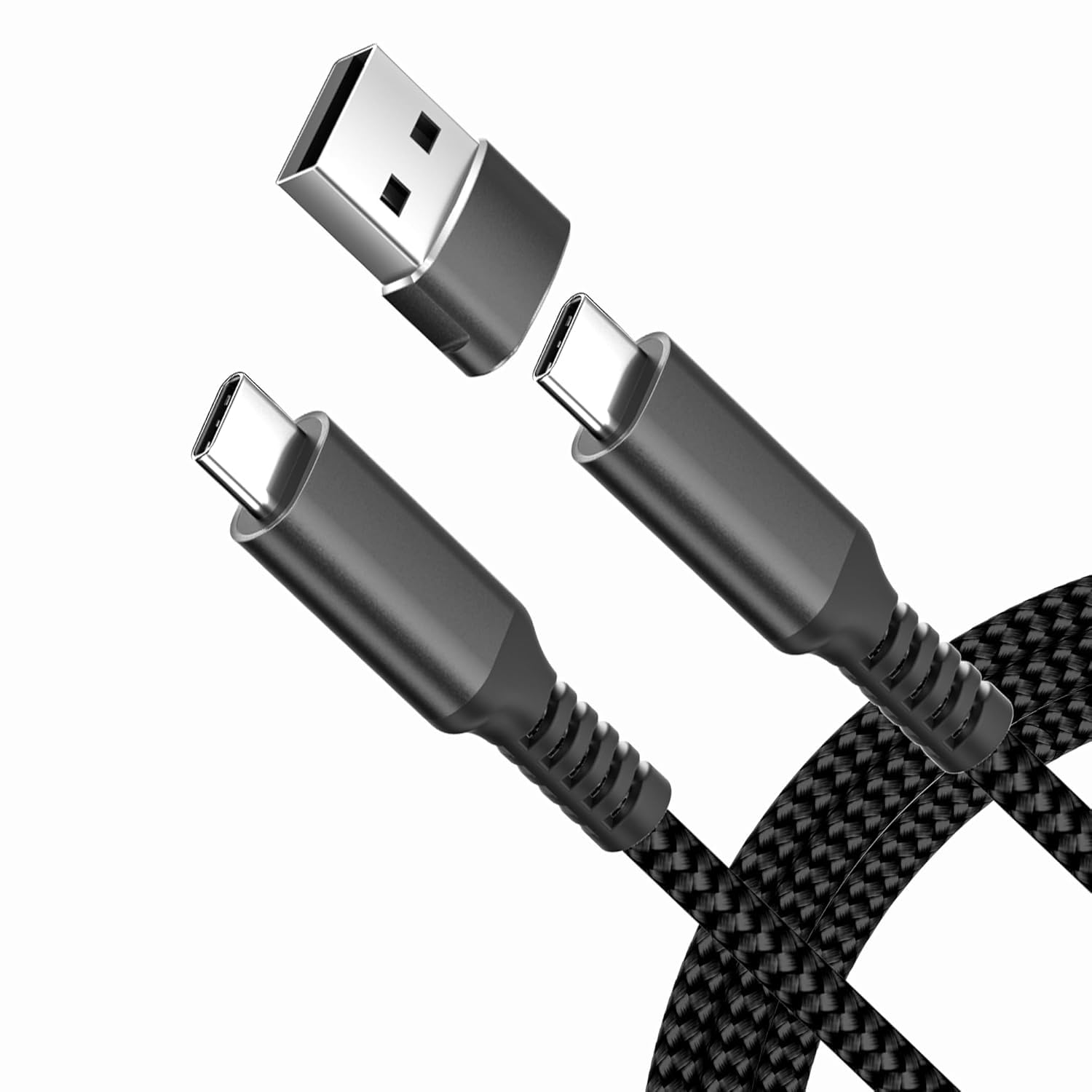 Elebase for Samsung Z Fold Flip 7 USB C Charging Cord 6.6FT with Adapter