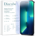 3-Pack Anti-Blue Light Matte Screen Protector For iPhone 13 Pro Max [Support Fingerprint Unlock] Anti-Glare, Anti-Fingerprint [Eye Protection] Bubble-Free Installation with Alignment Jig