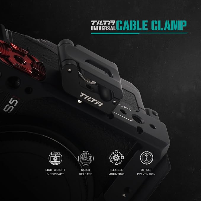 Tilta Universal Cable Clamp, Black