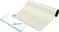 StarTech.com Anti Static Mat, ESD Mat for Electronics Repair, Anti Static Table/Desk Mat w/Detachable Grounding Wire, ANSI/ESD S 4.1, Flexible Thermoplastic Work Pad, 11x18in, TAA