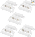 5Pcs Magnetic Reed Switch Wired Surface Mount Normally Open NO Contact Sensor Alarm Magnetic Door Switch with 2 Wires, PVC, MC-31