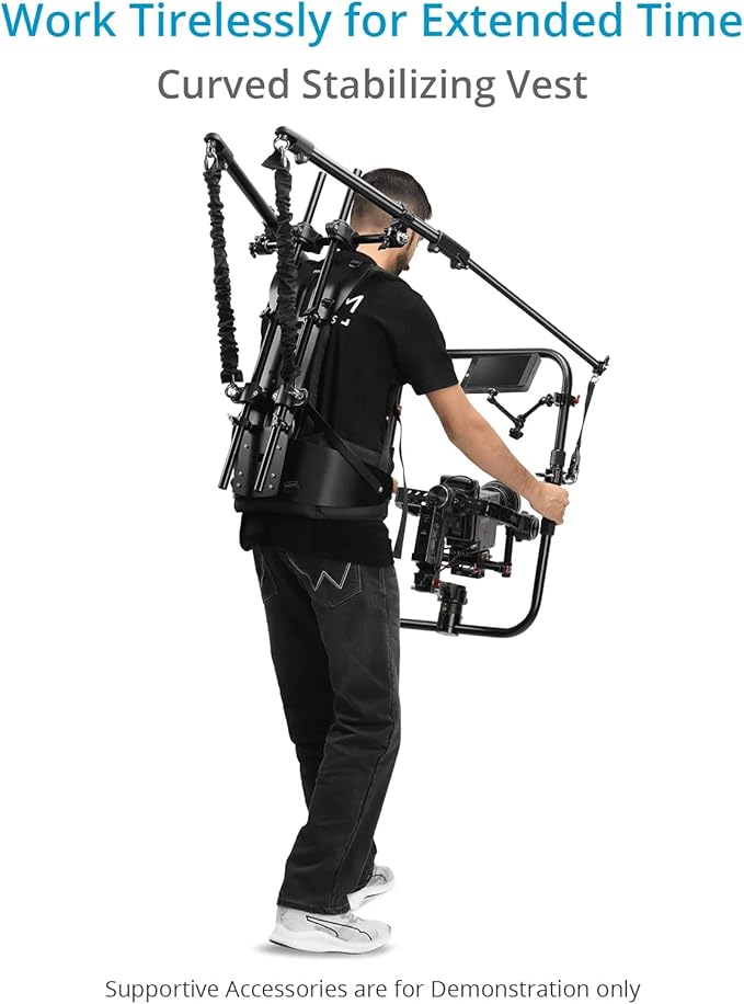 Proaim Hawk Lite Body Support Stabilizing Vest Rig for Camera Gimbals. Payload 5kg / 11lb - 15kg / 33lb. (ST-LHWK-01)