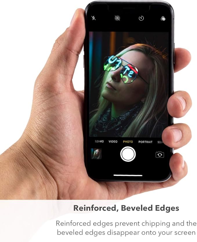 ZAGG InvisibleShield Glass Elite Screen Protector - Made for Apple iPhone 11 Pro Max and Xs Max- Case Friendly Screen - Impact & Scratch Protection (200103914)