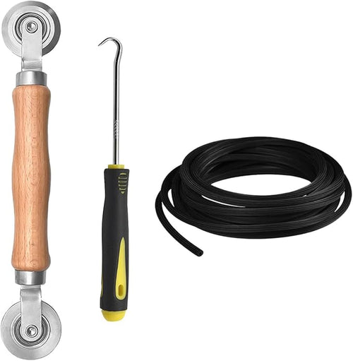 BAYTORY Window Screen Repair Kit, Nylon Roller Tool with Bearing
