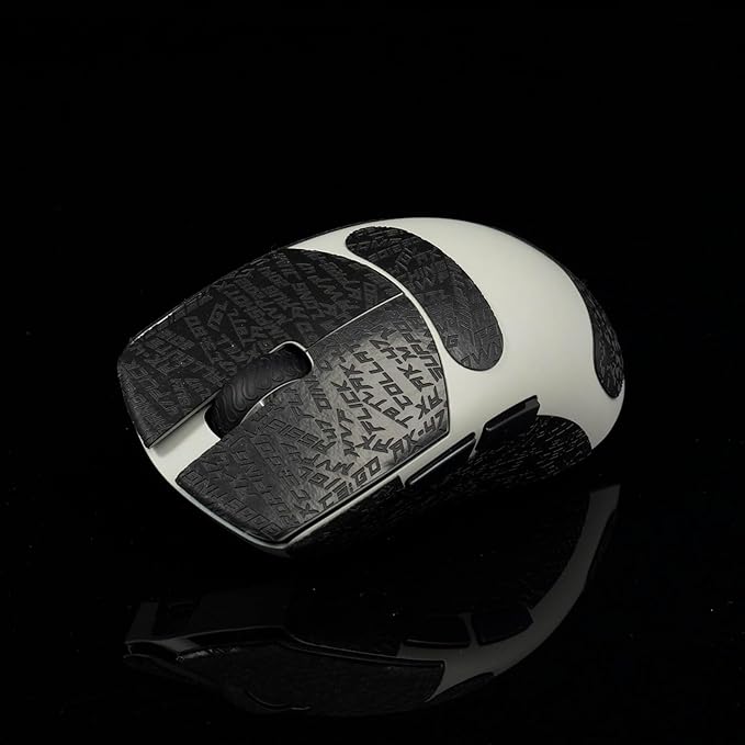 Grip Tape for Lamzu Atlantis Maya - Anti-Slip,Enhanced Control, Sweat Resistance,Improves FPS Gaming Grip & Mouse Protection [Pre-Cut] CS Black 0.3mm