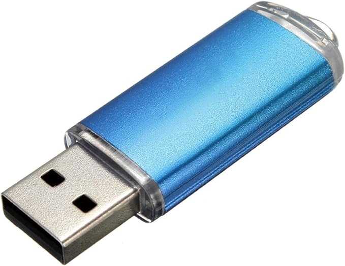 TOPESEL 5 Pack 1GB USB 2.0 Flash Drive Memory Stick Thumb Drives (5 Mixed Colors: Black Blue Green Red Silver)