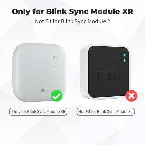256GB MicroSD Card & Wall Mount for Blink Sync Module XR with Short Cable – Declutter, Save Space, and Effortlessly Enhance Security(2 Pack)