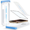 Screen Protector for iPhone 15 Pro Military Grade Tempered Glass Auto-Alignment OneTouch Kit Cell Phone Accessories Bubble Free Case Friendly Auto Dust-Removal Easy Install [1 Pack]