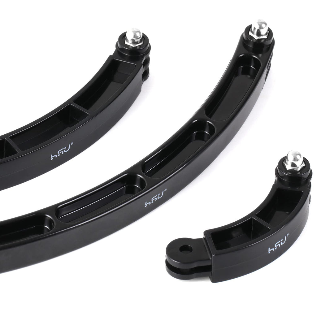 HSU 3 in 1 Curved Extension Arm Kit, Extension Pivot Arm Adjustable Bracket