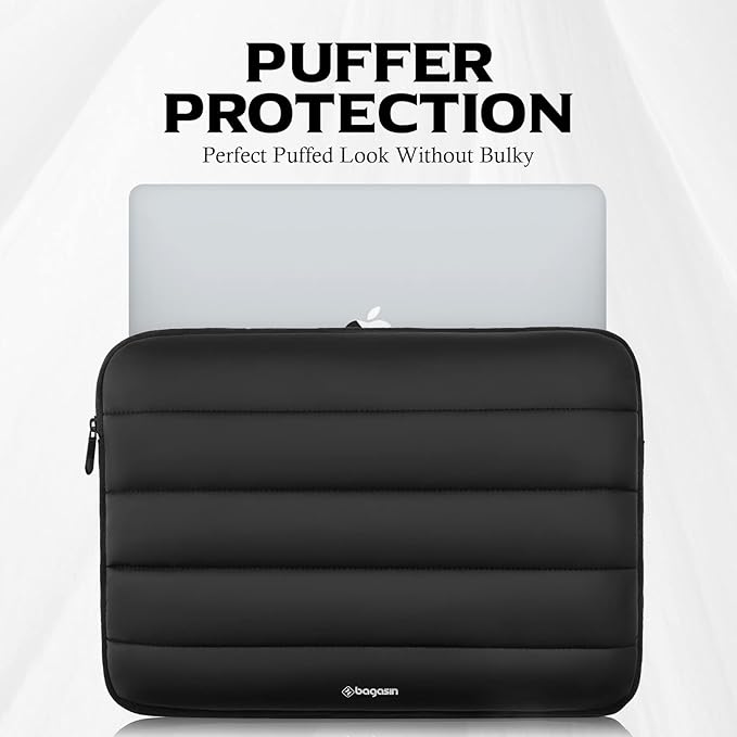 Laptop Sleeve Bag, 13 13.3 Inch Laptop Sleeve Protective Sleeve for MacBook Air Pro M2/M1, MacBook Pro 14, iPad Pro 12.9, HP, Dell, Lenovo, Asus Notebook