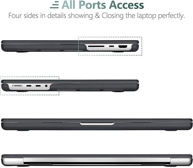 DONGKE for M4 MacBook Pro 16 Inch Case 2024 2023 2021 A3403 A3186 M3 A2991 M2 A2780 M1 A2485 Pro/Max Chip, Plastic Hard Shell Case & Keyboard Cover for Mac Pro 16 with Touch ID, Blue Marble