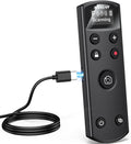 for FUIIFILM Camera Wireless Remote Control,Rechargeable Shutter Release with OLED Screen for Fuji X-T30 II, X-S10, X100VI, X-H2S, X-H2, X-T5, X-T4, X-T3, X-S20, X-T50, X-T30, X-M5, X-E5, X Half