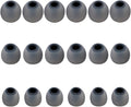 Silicone Replacement Earbud Tips Earbud Covers Fit for in-Ear Headphones (Inner Hole 3.8mm -5.1mm) Earbud Replacement Tips Ear Tips 9 Pairs