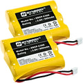 Synergy Digital Cordless Phone Batteries, Compatible with AT-T/Lucent 3301 Cordless Phone, (Ni-CD, 3.6V, 900 mAh), Combo-Pack Includes: 2 x SDCP-C308 Batteries