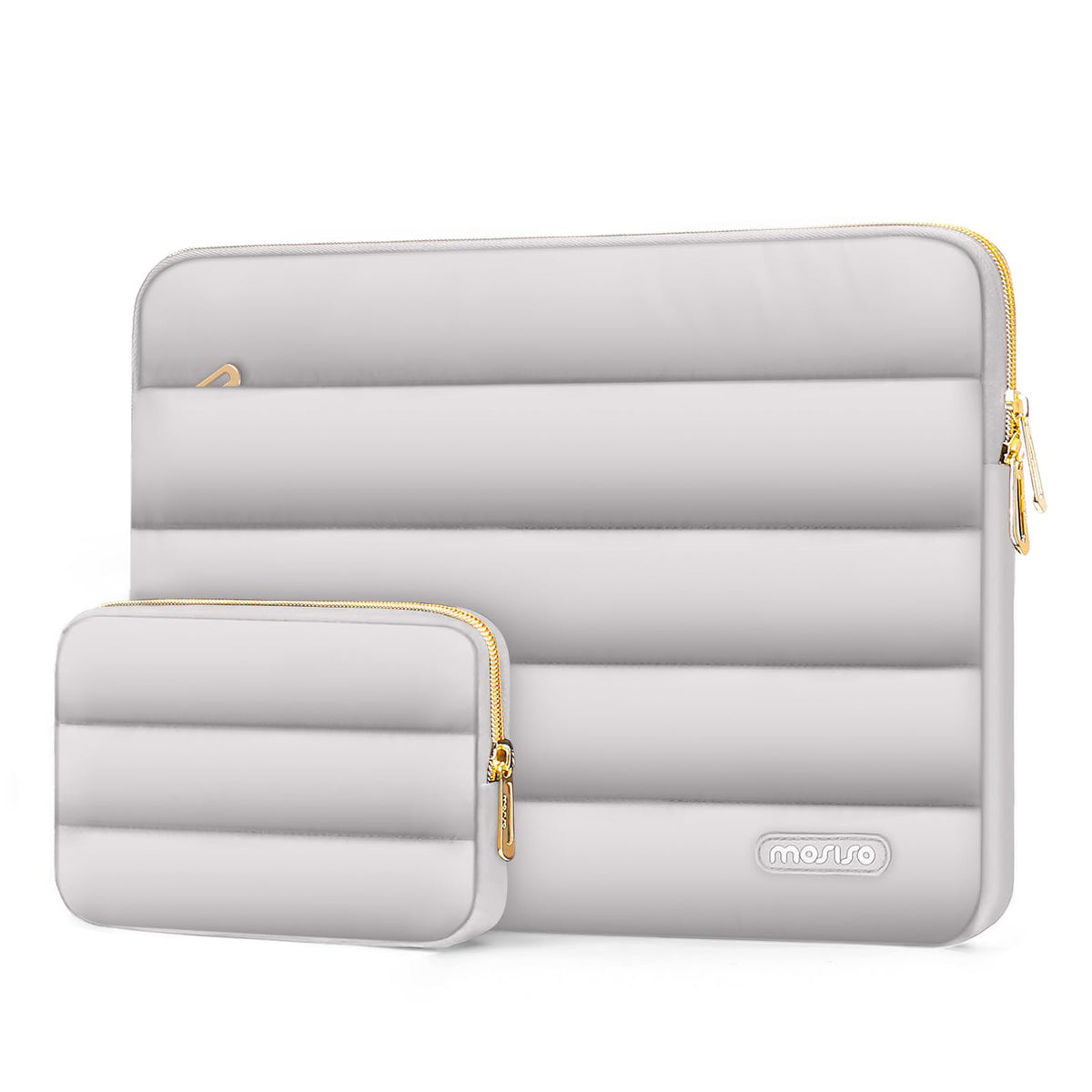 MOSISO Laptop Case 13.3 inch,13-13.3 inch Puffy Laptop Sleeve Carrying Case