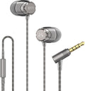 SoundMAGIC E11 Wired Earbuds, No Mic, Hi-Fi Stereo, 3.5mm Jack, Gunmetal