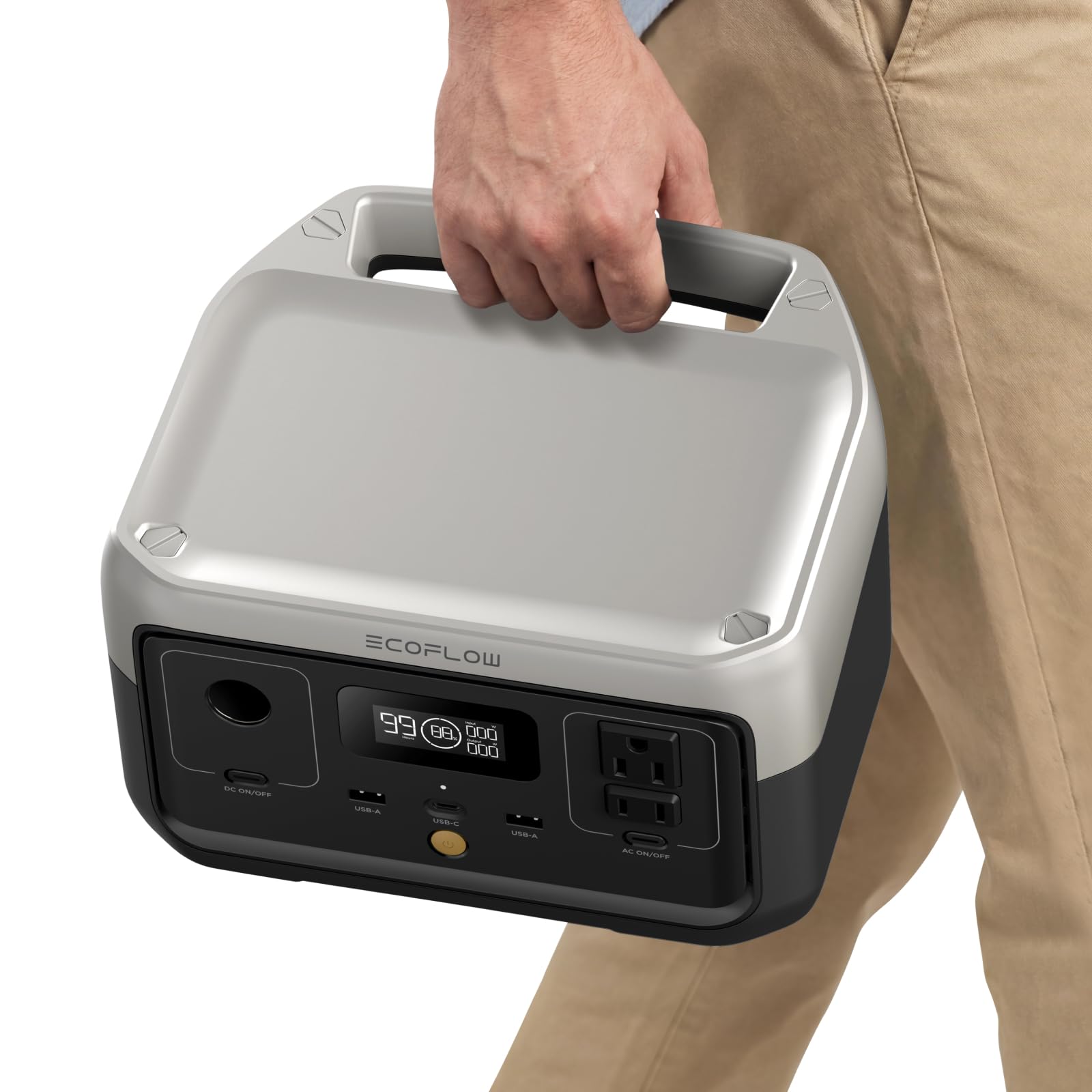 EF ECOFLOW Portable Power Station RIVER 2, 256Wh 300W