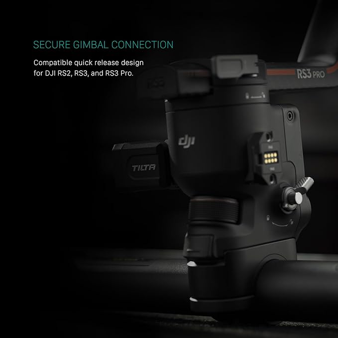 Tilta Basic Ring Grip Plus Control Kit Compatible with DJI Ronin RS2, RS 3 Pro, and RS 4/4 Pro | Wireless Control Handle | Improved Stability, Movement & Flexibility | Aluminum Alloy |