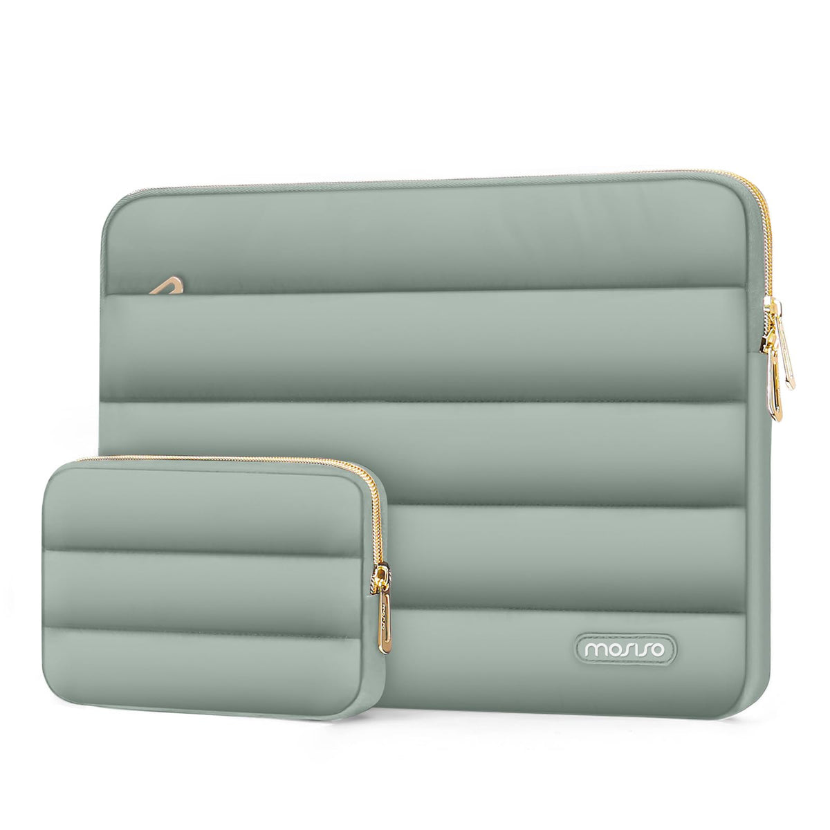 MOSISO Laptop Case 13.3 inch,13-13.3 inch Puffy Laptop Sleeve Carrying Case