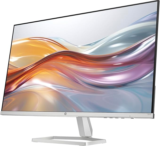 HP Series 5 527sf Monitor (Replaces M27f) 27" IPS FHD 300 nits Display, -5 to +25 Degrees Adjustable Tilt, Flicker Free, Anti-Glare, 1x HDMI, Black/Silver w/Dockztorm HUB USB Port Expander (2 Pack)