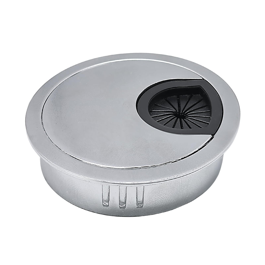 EASYEAH 1 Pcs Desk Grommet 2-1/16" / 53 mm, Zinc Alloy Desk Cord Hole Cover