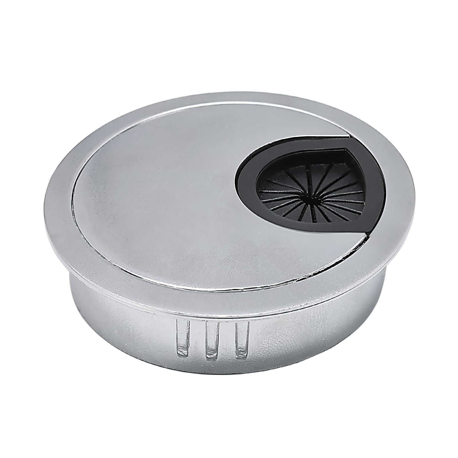EASYEAH 1 Pcs Desk Grommet 2-1/16" / 53 mm, Zinc Alloy Desk Cord Hole Cover