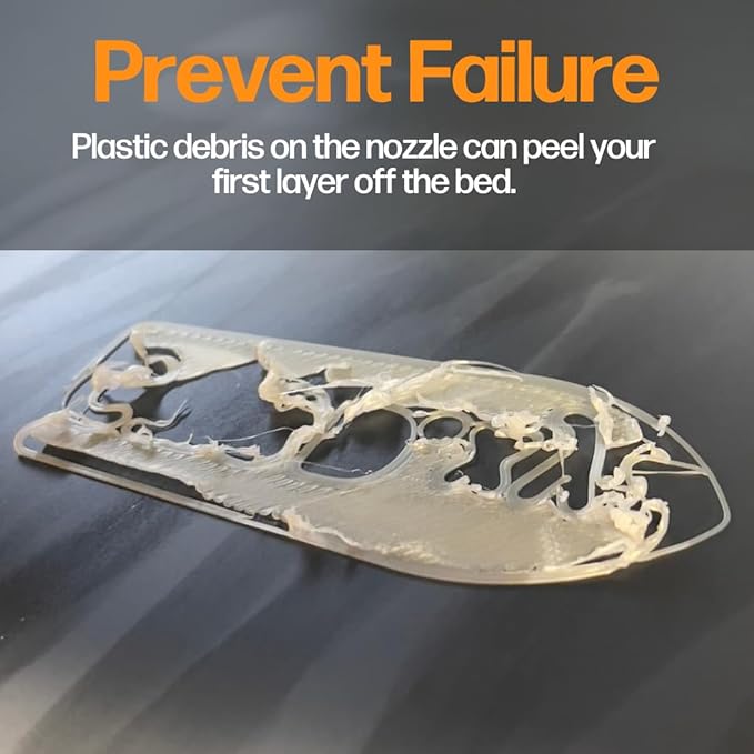 Slice Engineering Plastic Repellent Paint Repels Plastic & Prevents Buildup on the Nozzle | Get Enhanced Print Quality | Hassle-Free Application | Water-Based PTFE Nanosuspension (3 mL - 5 Pack)