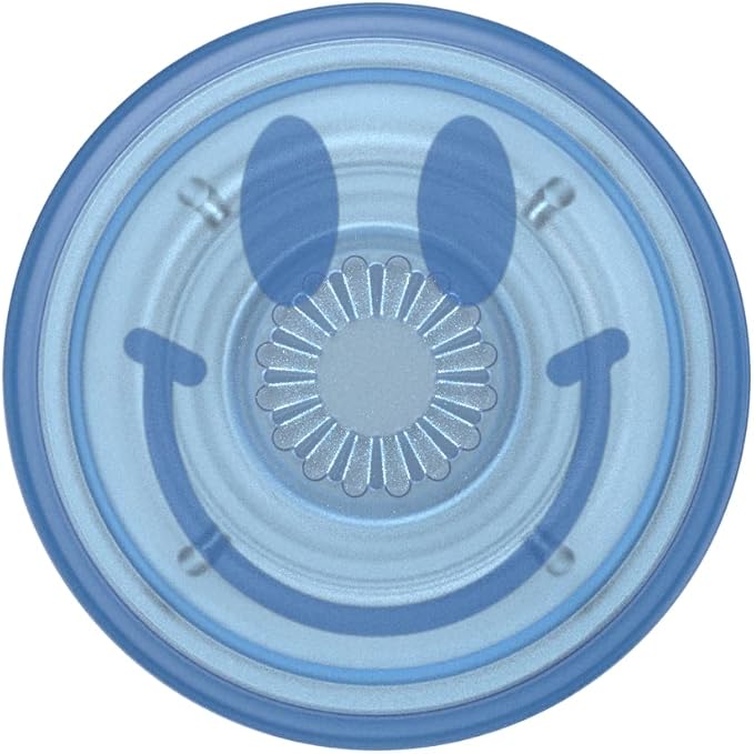 PopSockets Plant-Based Phone Grip with Expanding Kickstand, Adhesive Grip, Eco-Friendly - Happy Blues