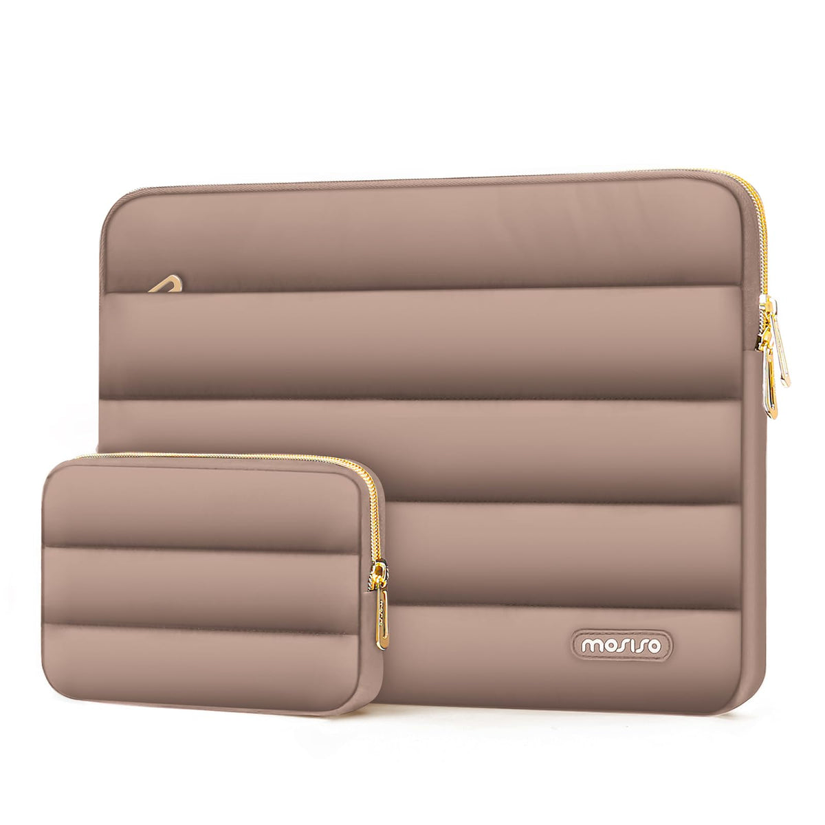 MOSISO Laptop Case 13.3 inch,13-13.3 inch Puffy Laptop Sleeve Carrying Case