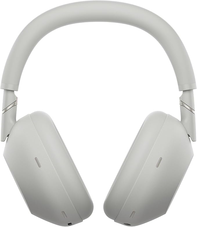 Sony WH-1000XM6 The Best Wireless Noise Canceling Headphones, HD NC Processor QN3, 12 Microphones, Adaptive NC Optimizer, Mastered by Engineers, Studio-Quality, 30-Hour Battery, Platinum Silver