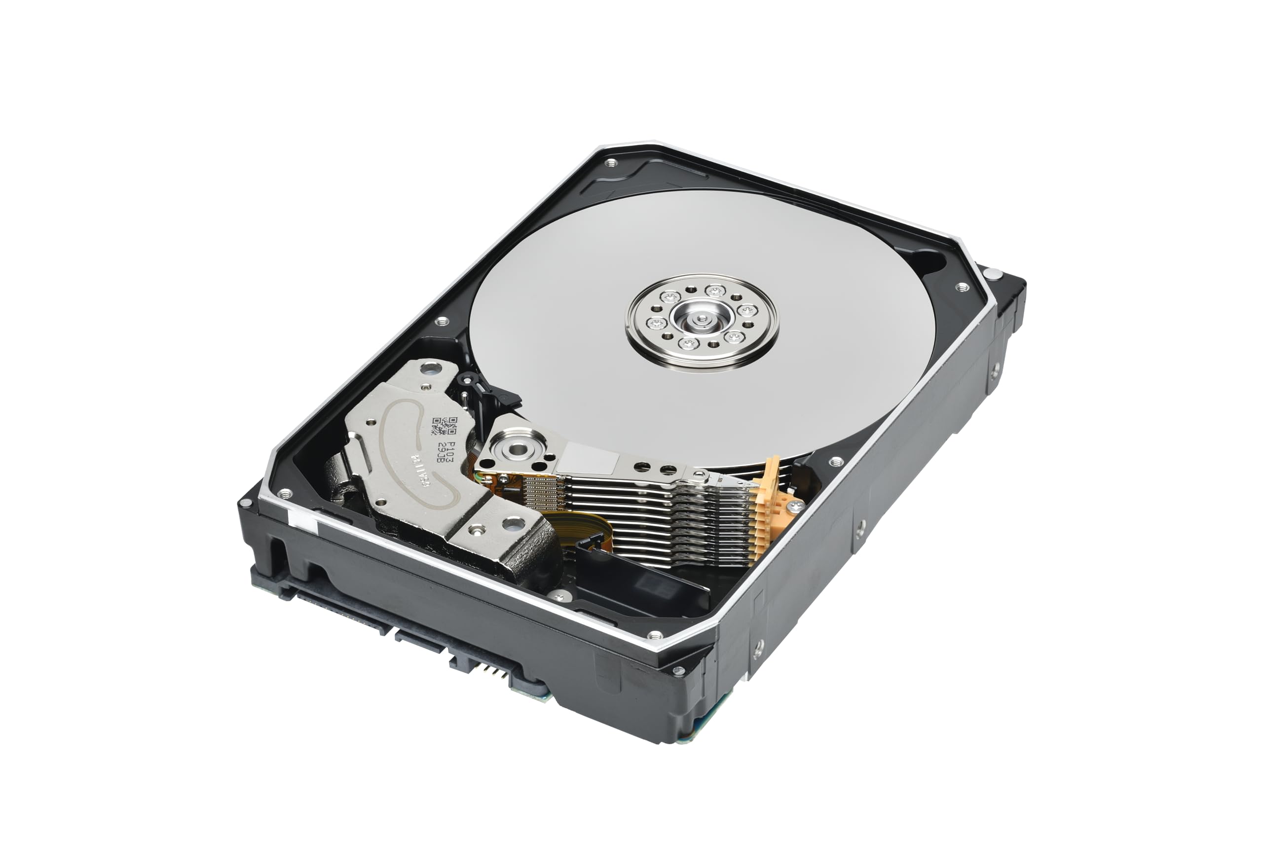 Toshiba N300 PRO 20TB Large-Sized Business NAS (up to 24 Bays) 3.5-Inch Internal Hard Drive - Up to 300 TB/Year Workload Rate CMR SATA 6 Gb/s 7200 RPM 512 MB Cache - HDWG62AXZSTB