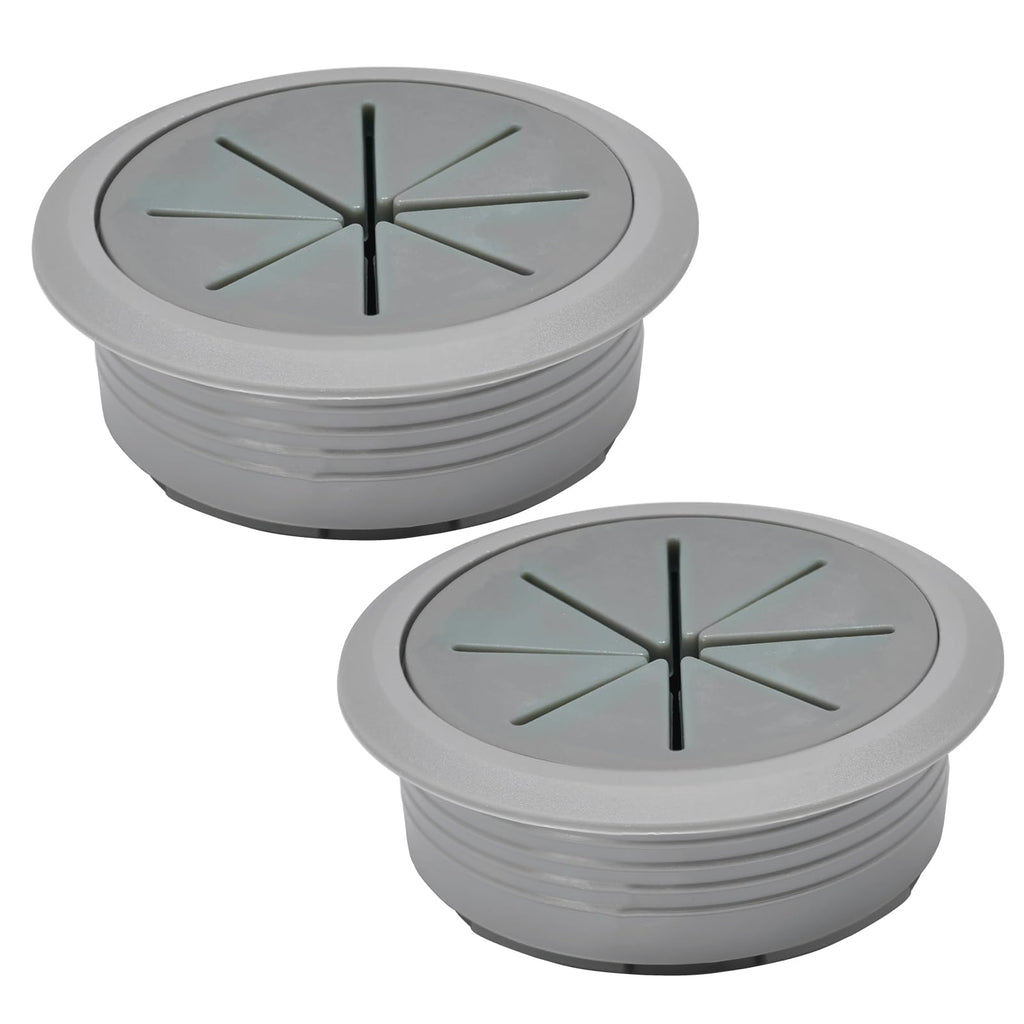 EASYEAH 2 Pcs Desk Grommet 2" / 50 mm, Desk Hole Cover for Cables