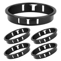 5PCS 3-9/16" Black Cable Snap Bushing Grommet, Snap in Cord Bushing Protect Cables